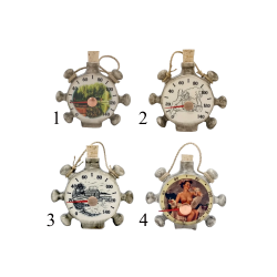 Керамический термометр для сауны - руль корабля 