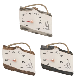 Керамический термометр для сауны - девушка в воде 