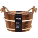 Ведро из ольхи с пластиковой вставкой - 0