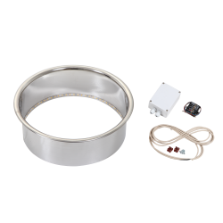 Встраиваемый фланец HARVIA Cilindro HPC2L, с подсветкой  Встраиваемый фланец HARVIA Cilindro HPC2L, с подсветкой