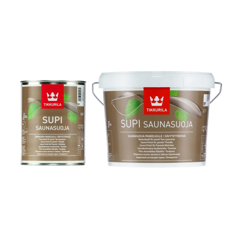 Tikkurila Supi Saunasuoja для защиты бани