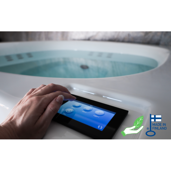 Спа-бассейн Novitek Lumispa M с гидромассажем
