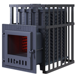 Дровяная банная печь GEFEST - GFS ZK 18 (M) в решетке 