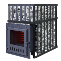 Дровяная банная печь GEFEST - GFS ZK 25 (M) в решетке - 1