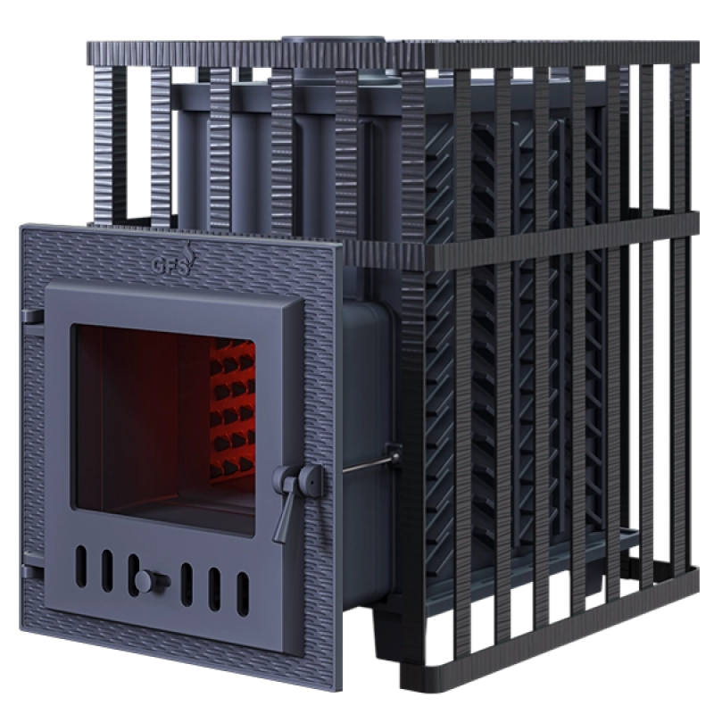 Дровяная банная печь GEFEST - GFS ZK 25 (M) в решетке