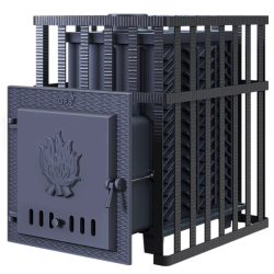 Дровяная банная печь GEFEST - GFS ZK 25 в решетке  Дровяная банная печь GEFEST - GFS ZK 25 в решетке