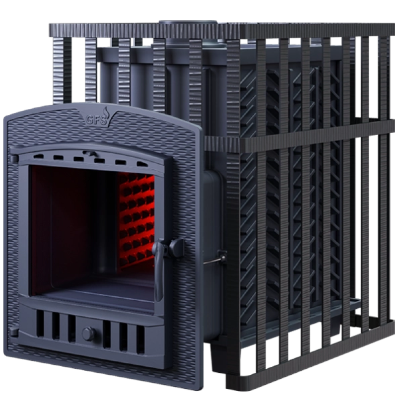 Дровяная банная печь ГЕФЕСТ - GFS ZK 30 (П2) в сетке