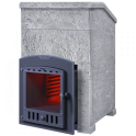 Печь для сауны на дровах - Комплект GEFEST GROM 30 (P2) President 1020/60 ТАЛЬКОМАГНЕЗИТ - 0