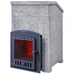 Печь для сауны на дровах - Комплект GEFEST GROM 30 (P2) President 1020/60 ТАЛЬКОМАГНЕЗИТ 