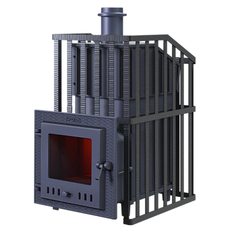 Дровяная банная печь ГЕФЕСТ - Гроза Ураган 18 (М)