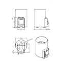 Дровяная банная печь - STOVEMAN 20R HEAVY - 3