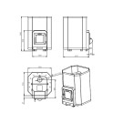 Дровяная банная печь - STOVEMAN 24 HEAVY - 2