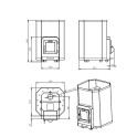 Дровяная банная печь - STOVEMAN 24 - 2