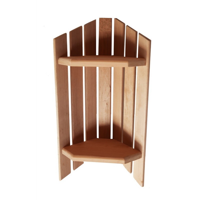 Полка угловая 2-х уровневая