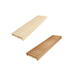 Ложе для сауны, осина / ольха, 600x1600-2400 mm  Ложе для сауны, осина / ольха, 600x1600-2400 mm