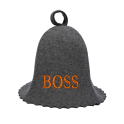 Шапка для сауны - BOSS, серая - 0
