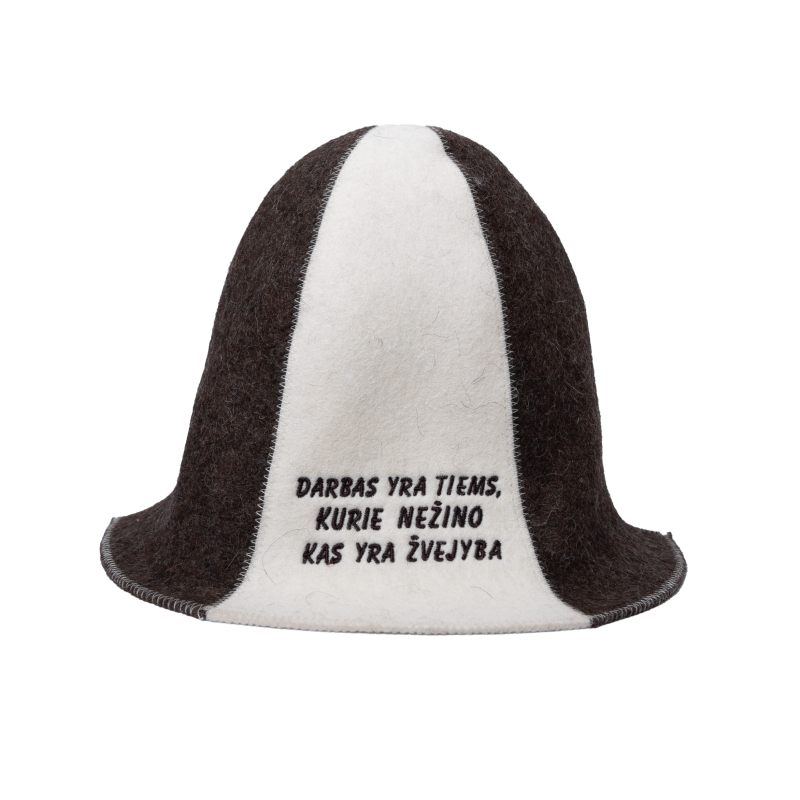 Шапка-сауна - Для рыбаков, полосатая