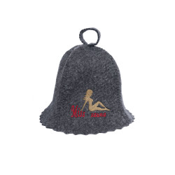 Шапка для сауны - Miss Sauna  Шапка для сауны - Miss Sauna