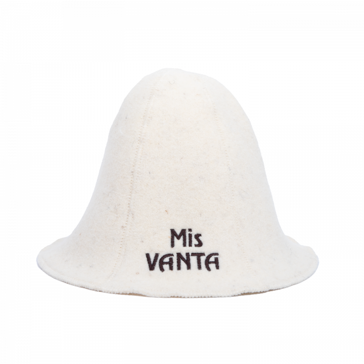 Шапка для сауны - Miss Vanta, белая