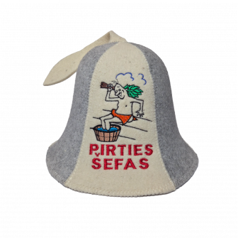 Шапочка для сауны - PIRTIES ŠEFAS, подвесная