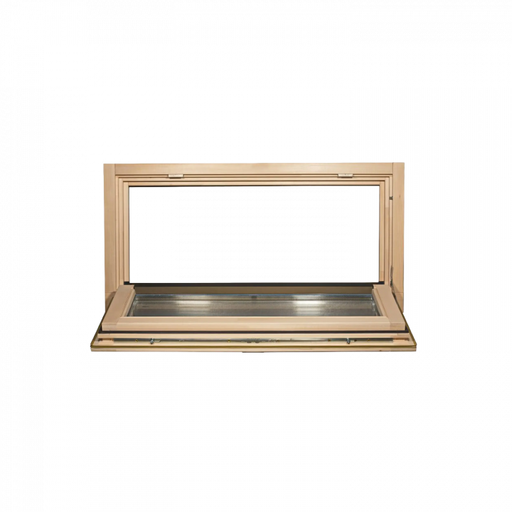 Окно для сауны 1000x500, распашное