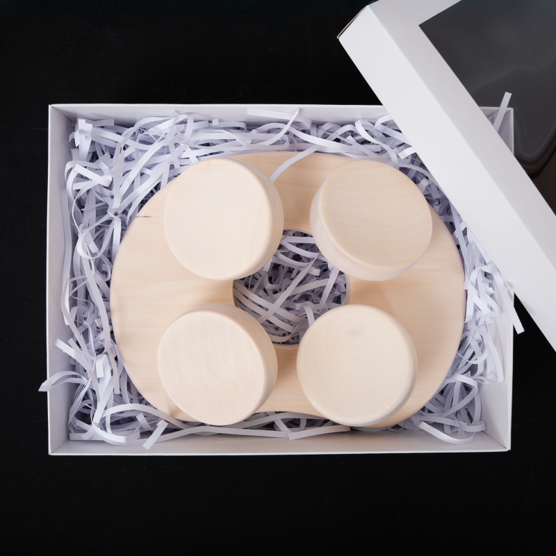 Подушка для сауны, в подарочной упаковке, осина