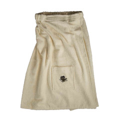 Фартук для сауны. светлый цвет, хлопок 