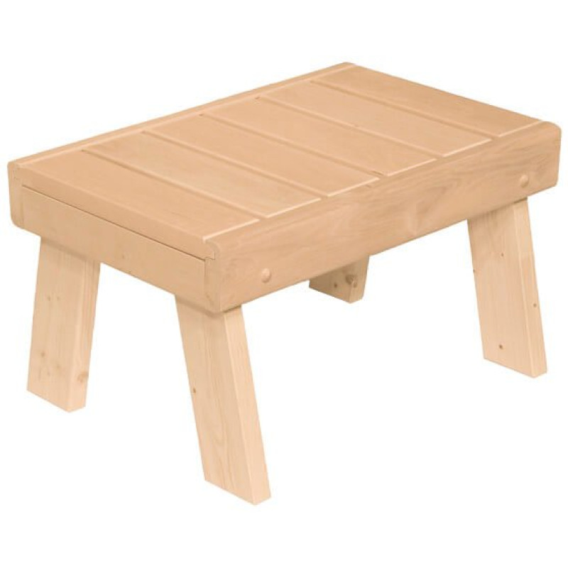 Деревянная скамейкa для сауны HARVIA, 600х400х350mm 