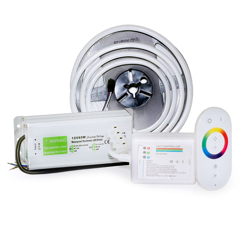 Комплект Sauflex LED RGB MILK 12 Вт, 5 м