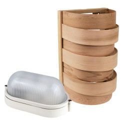 Sawo комплект лампа и решетка 917-D, кедр  Sawo комплект лампа и решетка 917-D, кедр