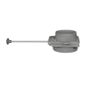Чугунный дымовой клапан F130 - 3