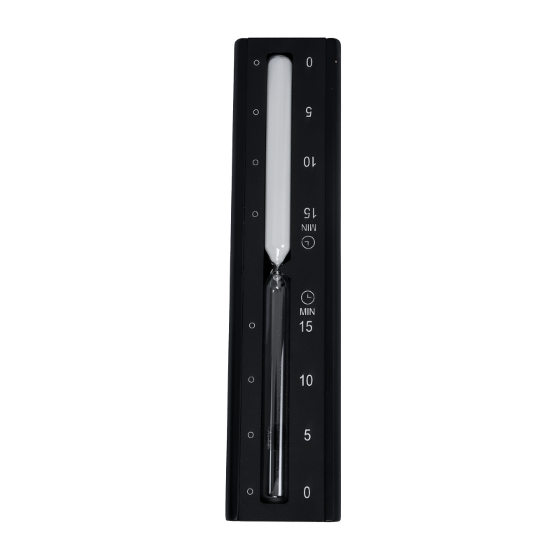 SAUFLEX песочные часы, черные 15 мин.