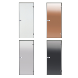 Стеклянные двери HARVIA для паровых и саунных комнат 8x21 