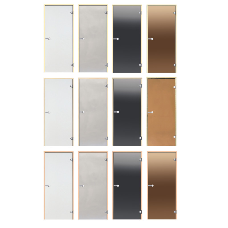 Стеклянные двери для сауны HARVIA 7x19