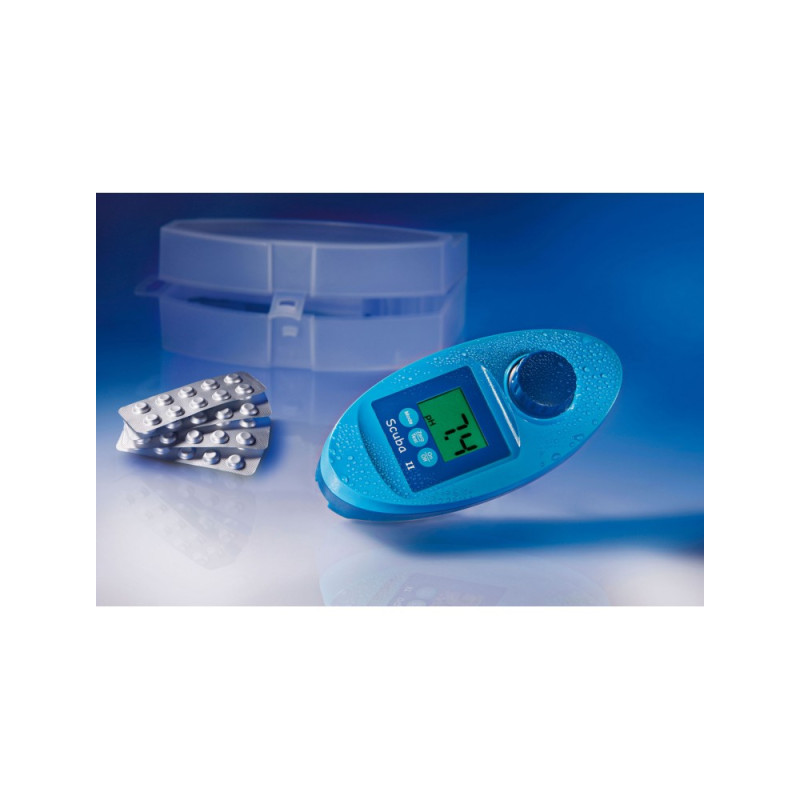 Электронный тестер с таблетками Scuba II Cl общий/Cl свободный/Ph/Щелочь/Стабилизатор