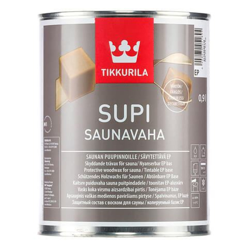 Tikkurila Supi Saunavaнa для защиты бани 0.9l