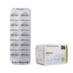 Таблетки для анализа воды DPD 1, для фотометрического определения содержания хлора и брома, 10 таблеток  Таблетки для анализа воды DPD 1, для фотометрического определения содержания хлора и брома, 10 таблеток