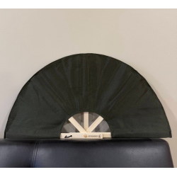 Тканевый веер для сауны, темно-зеленый 