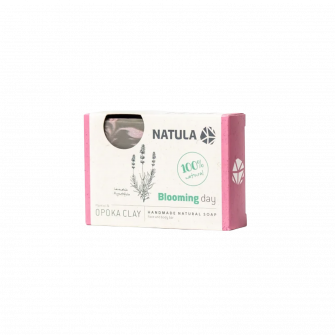 NATULA мыло для лица и тела с опокой и лавандой 100г