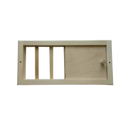 Вентиляционная решетка с заслонкой 