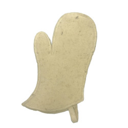 Шерстяная перчатка для сауны 