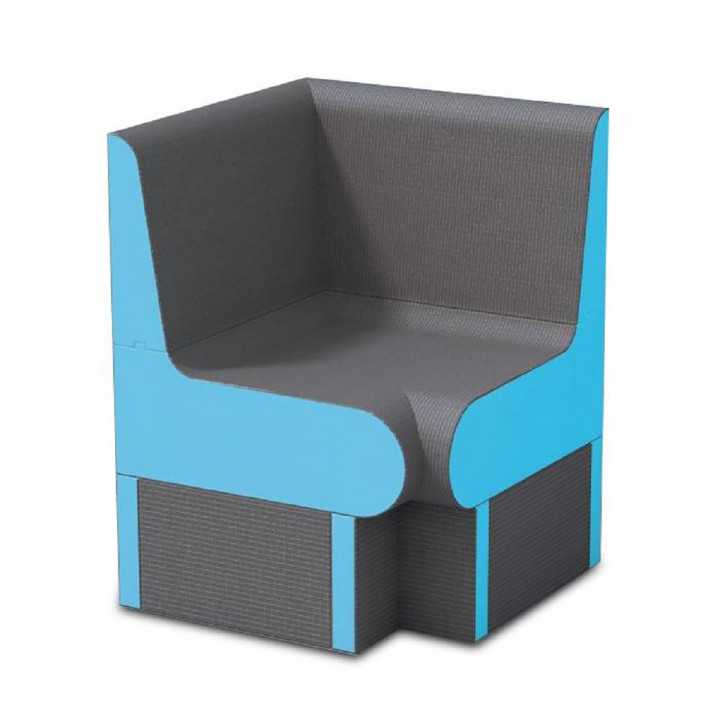 WEDI угловая кровать для паровой бани 650mm