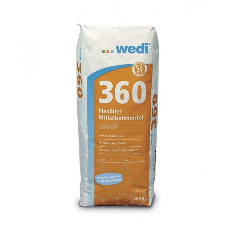Эластичный клей WEDI 360, 25 кг