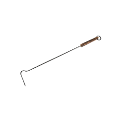 Каминная кочерга с деревянной ручкой 620 мм. 