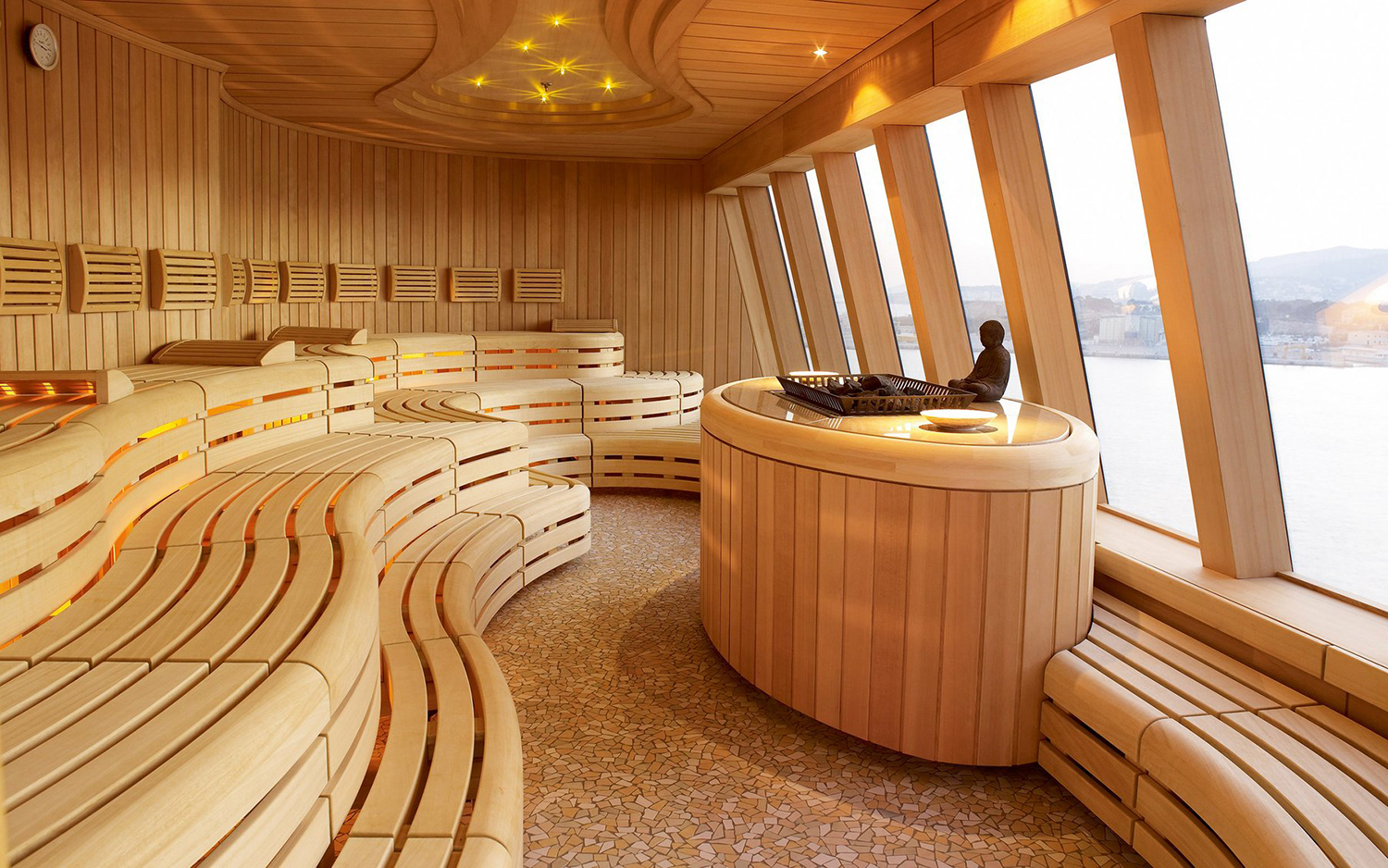 Стеклянная сауна AIDA Cruises AIDA Cruises Glass Sauna