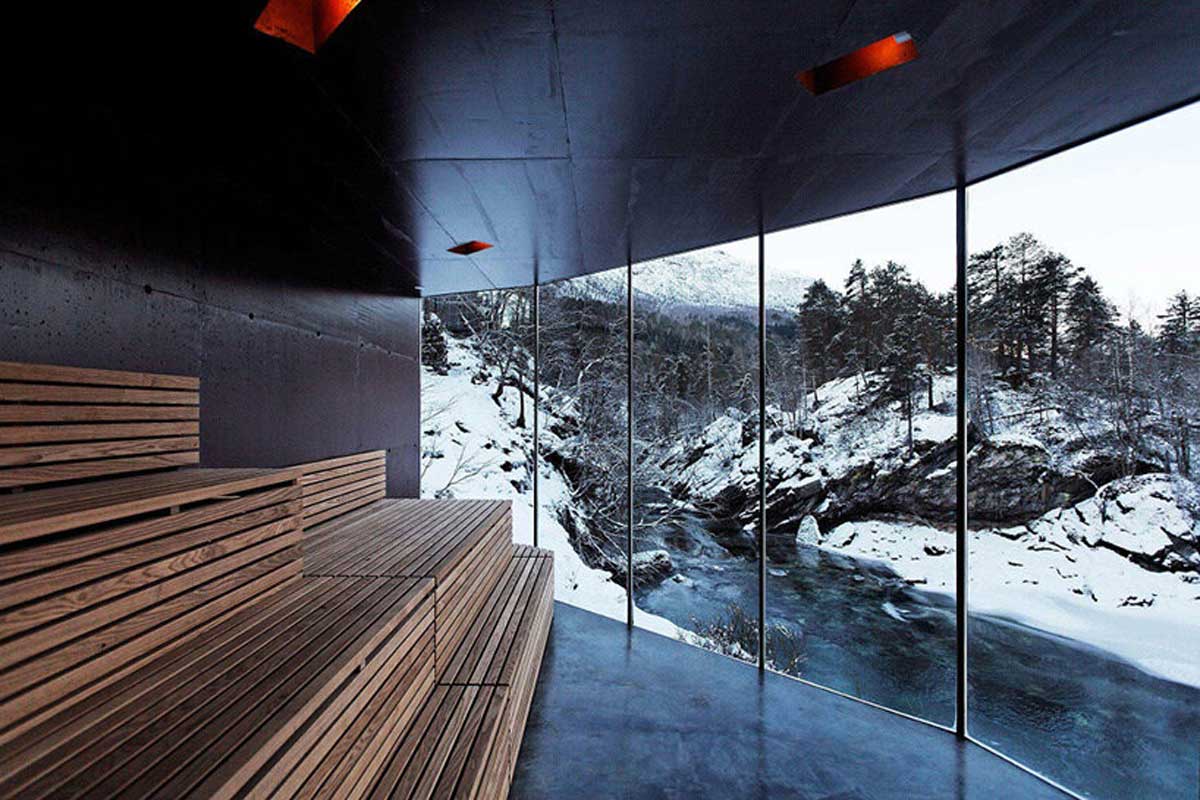 Сауна на берегу реки Riverside Sauna