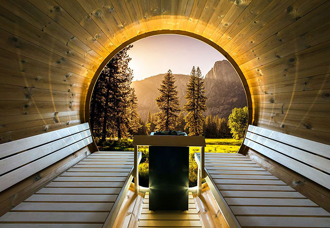 Большое окно в сауне: когда требуется дополнительное электропитание/изоляция?